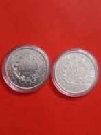 Frankrijk. 10 Francs 1967 et 1972 Hercule (lot de 2 monnaies