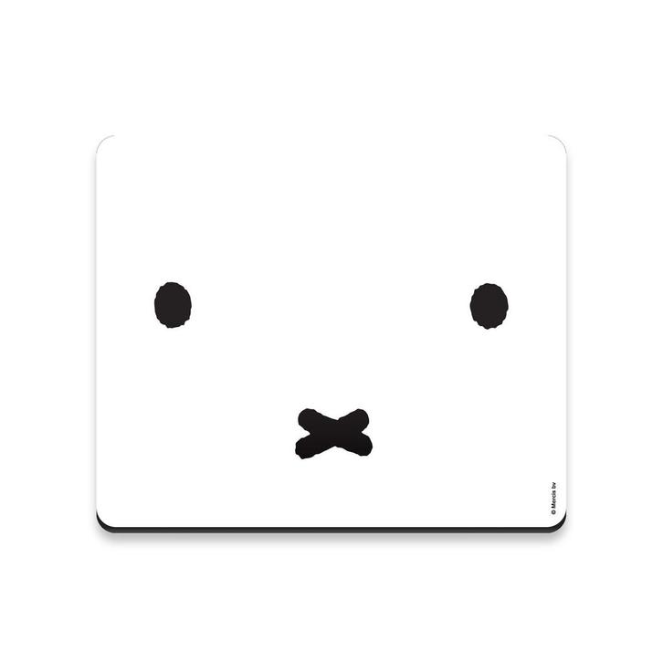 Muismat - Nijntje Snoet - Miffy Wit/Zwart - Rucomposiet&Stof, Computers en Software, Muismatten, Nieuw, Ophalen of Verzenden