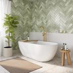 Wiesbaden Trens Vrijstaand Ligbad - 180x80cm - Acryl - Mat, Doe-het-zelf en Verbouw, Sanitair, Ophalen of Verzenden, Nieuw