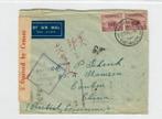 China - 1878-1949 1941 - Rare, censored cover sent from