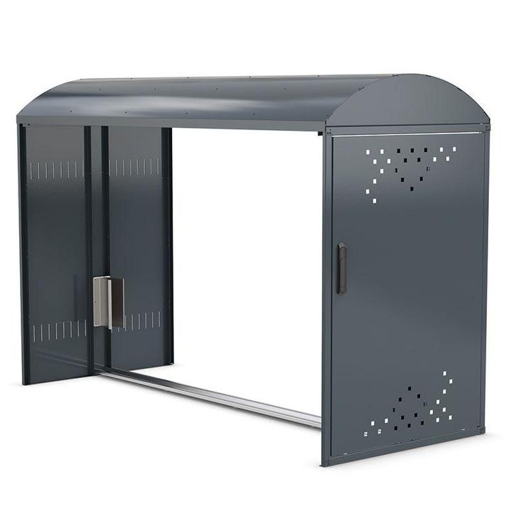 Fietsbox 1 fiets rond dak uitbreiding zonder zijwand - RAL, Fietsen en Brommers, Fietsaccessoires | Overige Fietsaccessoires