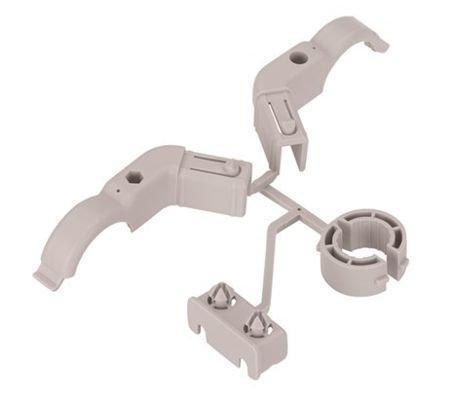 Triax LNB reservehouder lichtgrijs (incl. 23mm adapterring), Audio, Tv en Foto, Schotelantennes, (Schotel)antenne, Nieuw, Ophalen of Verzenden