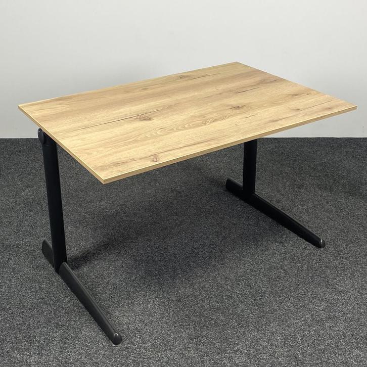 Bureau Ahrend 500 - Natuur Eiken Blad | 120 x 80 cm, Huis en Inrichting, Bureaus, Ophalen of Verzenden