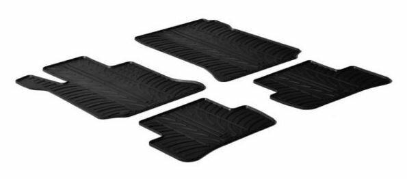 Rubber automatten Mercedes C-klasse (W204 / S204) |, Auto-onderdelen, Interieur en Bekleding, Nieuw, Mercedes-Benz, Verzenden
