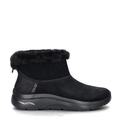 Skechers Hands Free Slip-Ins Go Walk Arch Fit gevoerde boots, Kleding | Dames, Schoenen, Lage of Enkellaarzen, Zwart, Nieuw, Verzenden