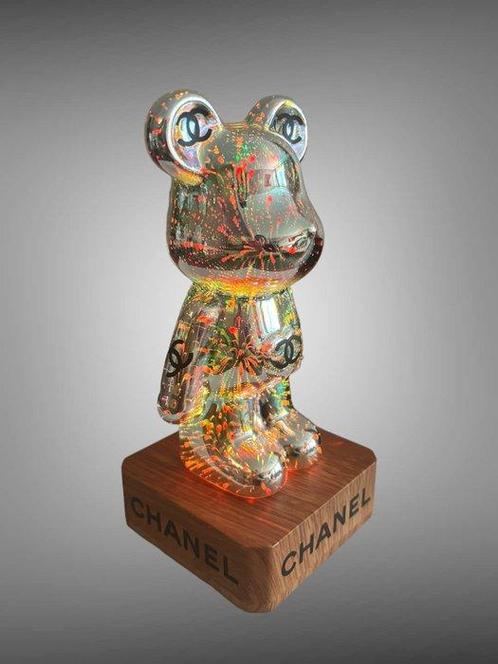 AmsterdamArts - Chanel fireworks bear light statue, Antiek en Kunst, Kunst | Schilderijen | Modern