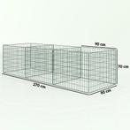 TRUUSK Composter 1680 Liter, 270 X 90 X 70 Cm 3-delig Snelco, Verzenden, Nieuw