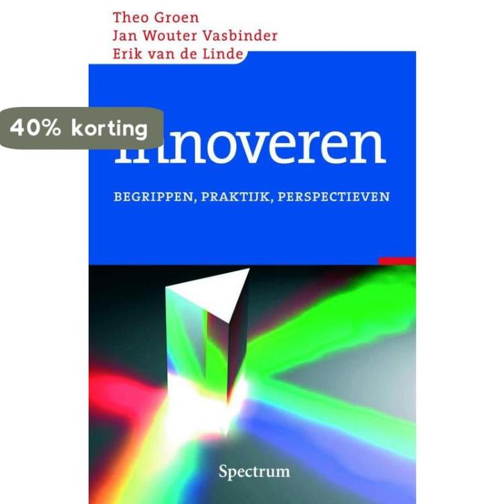 Innoveren 9789027423351 Jan Wouter Vasbinder, Boeken, Economie, Management en Marketing, Zo goed als nieuw, Verzenden