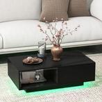 2dekans | Moderne Salontafel met LED-verlichting – 20, Huis en Inrichting, Tafels | Salontafels, Ophalen of Verzenden, Zo goed als nieuw