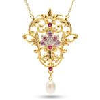 Zonder minimumprijs - Halsketting - 8 karaat Zilver, Geel, Sieraden, Tassen en Uiterlijk, Kettingen, Nieuw