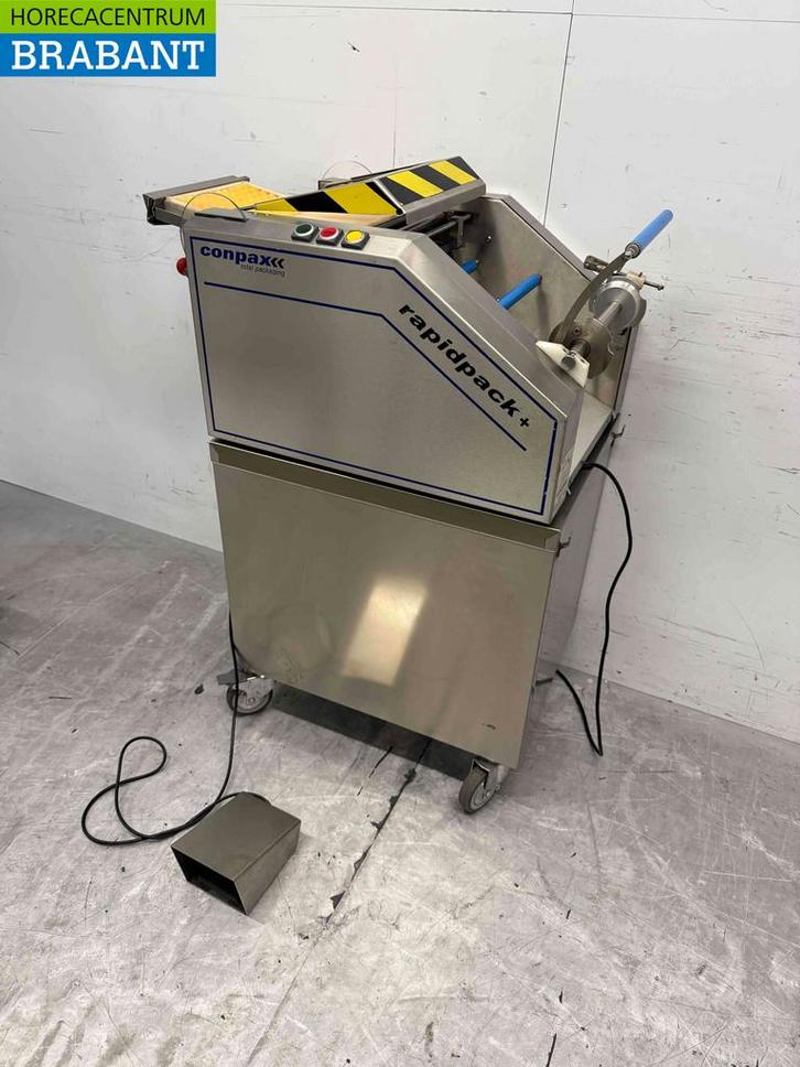 RVS Conpax Rapidpack Vleeswareninpakmachine Inpakmachine, Zakelijke goederen, Horeca | Keukenapparatuur, Gebruikt, Ophalen of Verzenden