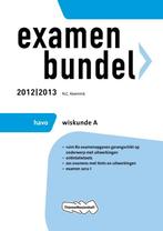 Examenbundel havo wiskunde A 2012/2013 9789006079289, Verzenden, Gelezen