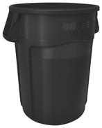 Ronde Brute Utility container 166,5 ltr, Zwart, Huis en Inrichting, Woonaccessoires | Prullenbakken, Verzenden, Nieuw