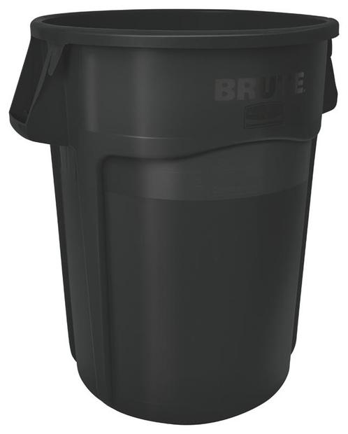Ronde Brute Utility container 166,5 ltr, Zwart, Huis en Inrichting, Woonaccessoires | Prullenbakken, Verzenden