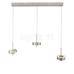 PAUL NEUHAUS Q-Rotate Hanglamp LED 3-lichts, aluminium, Huis en Inrichting, Lampen | Hanglampen, Verzenden, Nieuw
