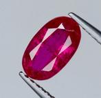 Robijn - 1.11 ct - Gem research Swiss Lab (GRS) -, Nieuw