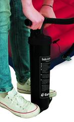 Eurotrail Dubbelslagpomp - inclusief 4 mondstukken, Ophalen of Verzenden, Zo goed als nieuw