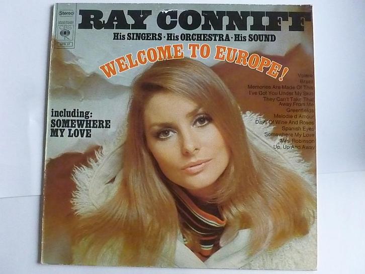 Ray Conniff - Welcome to Europe! (LP), Cd's en Dvd's, Vinyl | Klassiek, Zo goed als nieuw, Verzenden