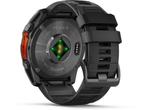 Garmin fnix 8, 51mm, RVS body, Gorilla Glass, Grijs (Zwart), Verzenden, Nieuw