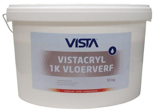 Vista Vistacryl 1K een-component vloercoating per 10 kg, Doe-het-zelf en Verbouw, Verf, Beits en Lak, Nieuw, Ophalen of Verzenden