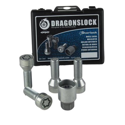 Dragonslock wielslot Abarth 595, ruim aanbod!, Auto diversen, Anti-diefstal, Nieuw, Verzenden
