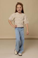 Little Flower Jaquard Top  Looxs Little Maat 104 104, Kinderen en Baby's, Kinderkleding | Maat 104, Meisje, Nieuw, Ophalen of Verzenden