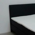 Boxspring Bravo 70 x 200 Stof Naturel €209,- *Aanbieding*, Huis en Inrichting, Slaapkamer | Boxsprings, Grijs, Nieuw, 200 cm, Eenpersoons