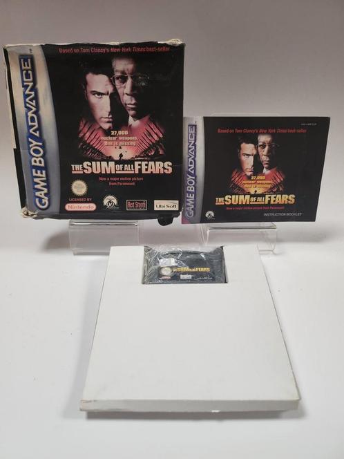 Sum of All Fears Boxed GBA, Spelcomputers en Games, Games | Nintendo Game Boy, Ophalen of Verzenden