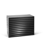 Evolar Evo-cover omkasting Small zwart aluminium gepoede..., Nieuw