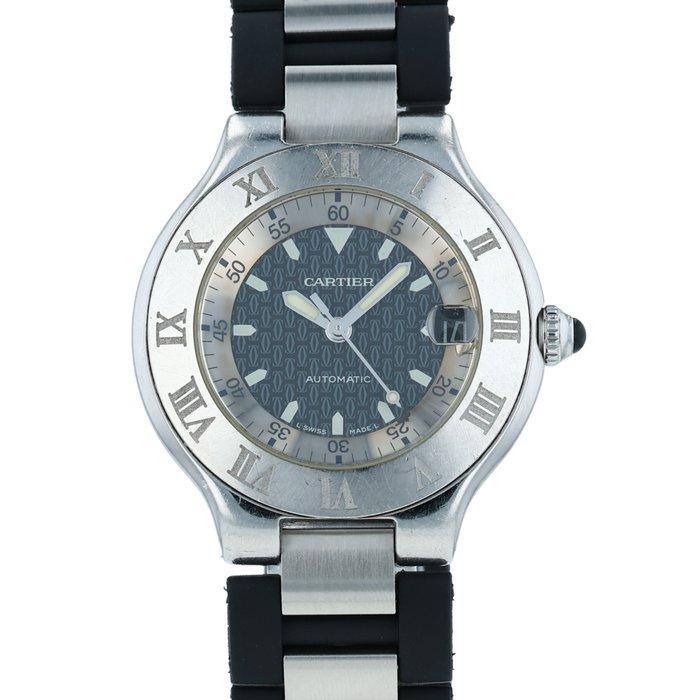 Cartier - Autoscaph 21 Date - Zonder Minimumprijs -, Sieraden, Tassen en Uiterlijk, Horloges | Heren