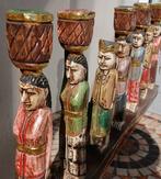 Sculptuur 100 cm van een optocht - Bali - Hout - Indonesië -, Antiek en Kunst
