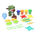 Nieuw Dino Kleiset - 4 Kleipotjes - 24dlg., Ophalen of Verzenden, Nieuw