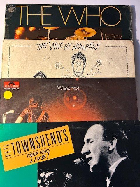Pete Townshend, Who - 4 Albums - Deep End Whos next By, Cd's en Dvd's, Vinyl Singles