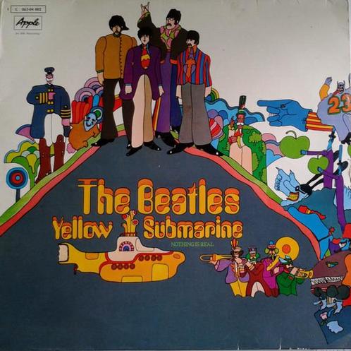 LP gebruikt - The Beatles - Yellow Submarine, Cd's en Dvd's, Vinyl | Rock, Zo goed als nieuw, Verzenden
