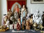 Heiligenbeelden, rozenkransen, wijwaterbakjes, bidprentjes, Antiek en Kunst, Antiek | Religie