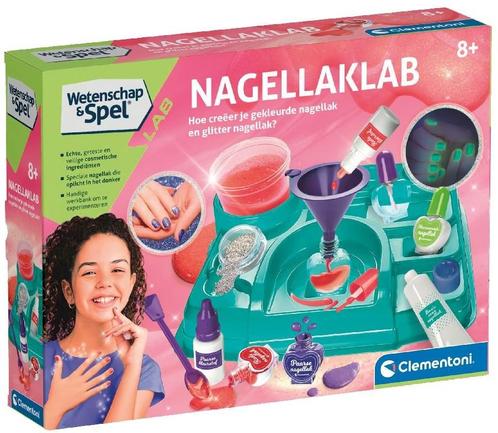 Wetenschap & Spel - Nagellaklab | Clementoni - Hobby, Hobby en Vrije tijd, Knutselen, Nieuw, Verzenden