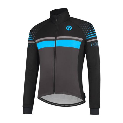 Hero winterjack Zwart/grijs/blauw, Fietsen en Brommers, Fietsaccessoires | Fietskleding, Heren, Nieuw, Verzenden
