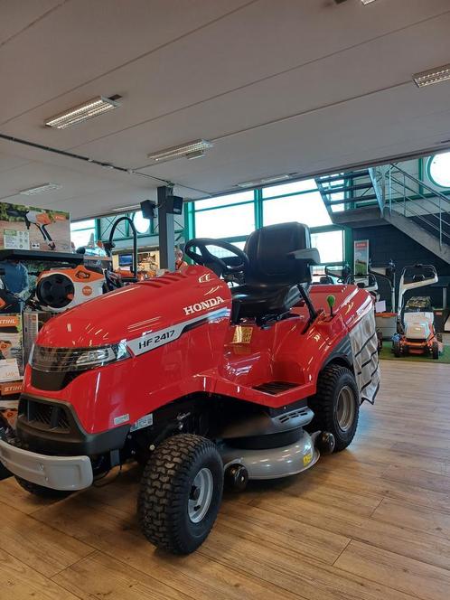 Honda HF2417HM zitmaaier met opvang en mulchen (nieuw), Tuin en Terras, Zitmaaiers, 90 tot 120 cm, Elektrische starter, Mulchfunctie