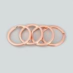 Metalen sleutelring (22-28 mm, kleur 4: rosegoud), Ophalen of Verzenden, Nieuw