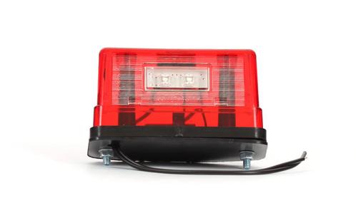 Kentekenverlichting - 12/24 Volt - Led Kentekenlamp - 2 LEDS, Auto-onderdelen, Verlichting, Nieuw, Universele onderdelen, Ophalen of Verzenden