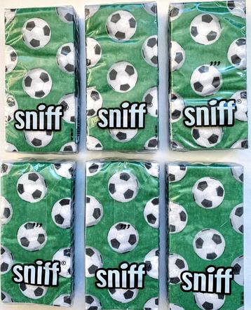10 voetbal zakdoekjes Sniff