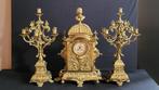 Pendule  (3) Regency stijl - Verguld brons - 1850-1900 -