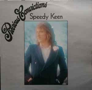 LP gebruikt - Speedy Keen - Previous Convictions, Cd's en Dvd's, Vinyl | Rock, Zo goed als nieuw, Verzenden