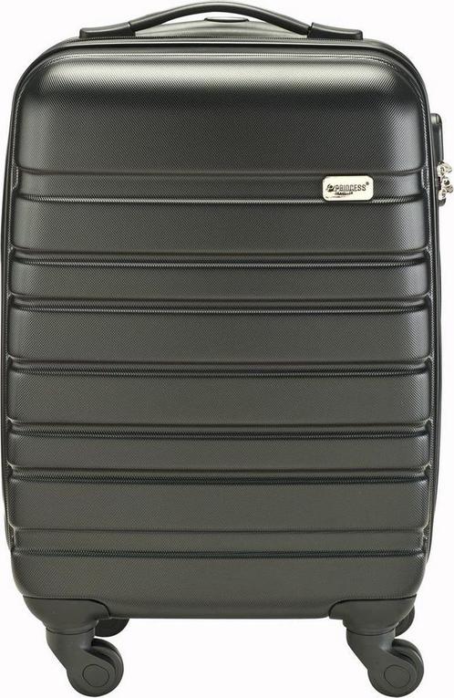 Princess Traveller Singapore Handbagage koffer 55 cm - Zwart, Sieraden, Tassen en Uiterlijk, Koffers, Verzenden