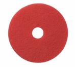 Wecoline schrob pad rood 18 inch, 5 stuks, Verzenden