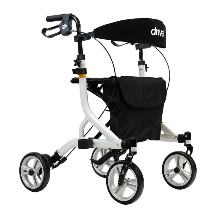 Rollator Nitro SL - Wit | 5,5 kg | Nieuw | Gratis bezorgd, Diversen, Rollators, Lichtgewicht, Opvouwbaar, Nieuw, Verzenden