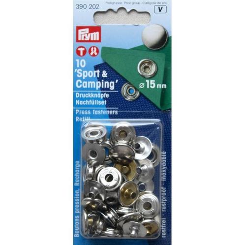 Prym Sport & Camping drukknopen navulling zilver, Watersport en Boten, Accessoires en Onderhoud, Onderhoud en Reparatie, Nieuw
