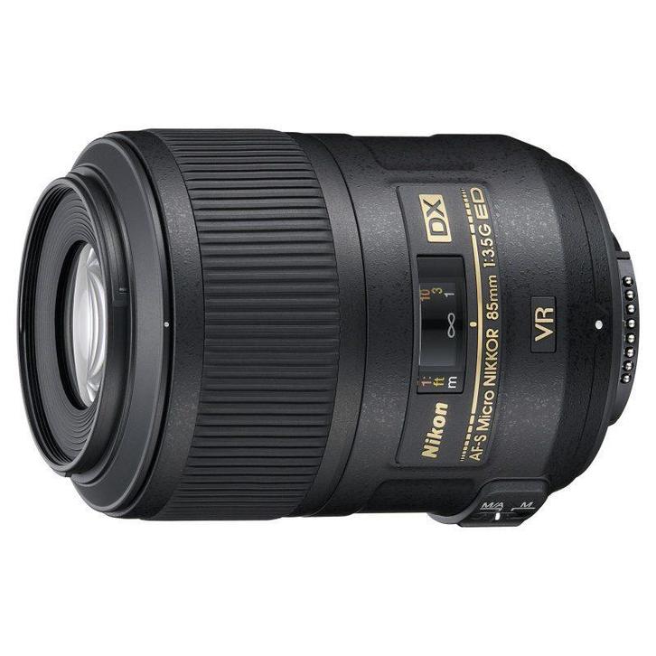 Nikon AF-S 85mm f/3.5 G VR E DX Micro objectief - Tweedehand, Audio, Tv en Foto, Fotografie | Lenzen en Objectieven, Macrolens