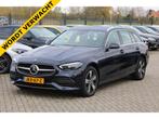 C-Klasse Estate 300e Luxury Line Limited MASSAGE DISTRONIC, Auto's, Mercedes-Benz, Automaat, Gebruikt, Blauw, Leder en Stof