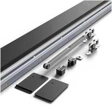 Schuifdeursysteem Mod. SD005 aluminium zwart beschikbaar voor biedingen